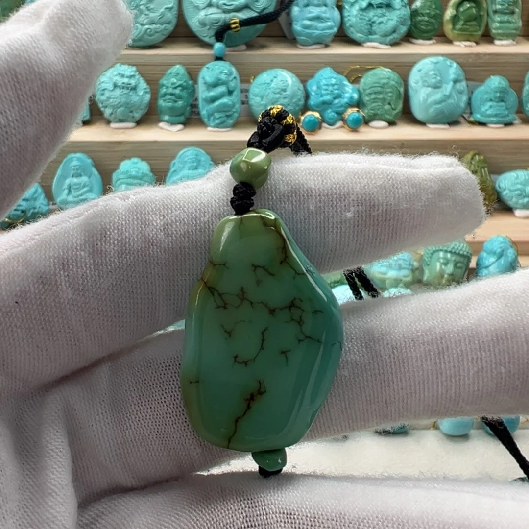 未镶嵌绿松石随形20mm