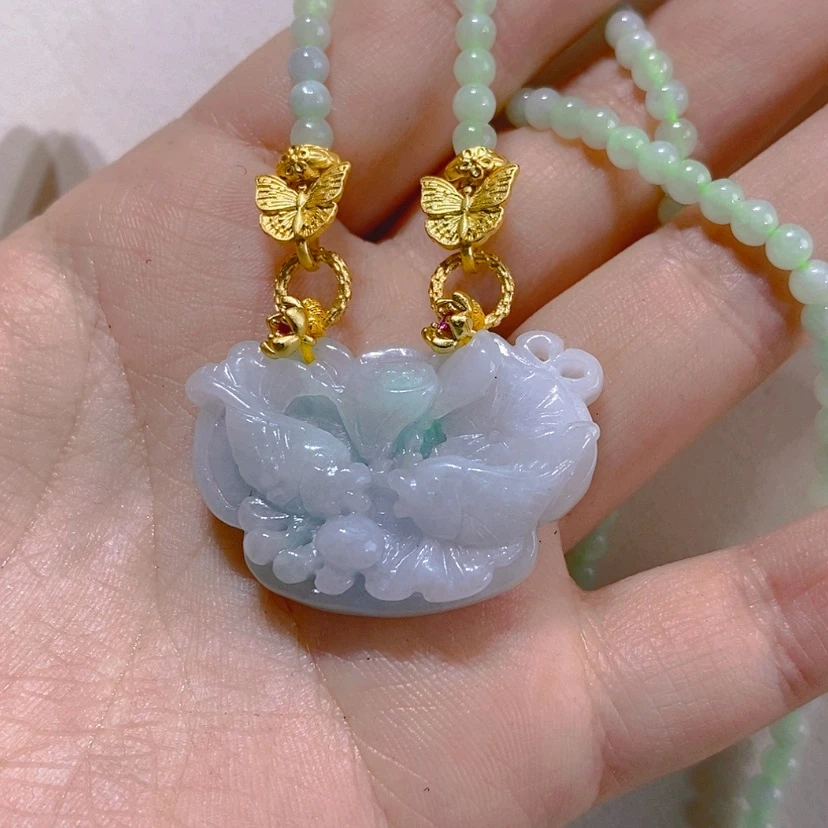 【闪购商品】翡翠未镶嵌颈饰吊坠