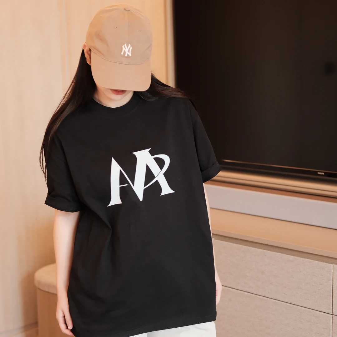 【CDG】纯棉男士短袖T恤2025夏季新款重磅260克双纱休闲潮牌印花t恤