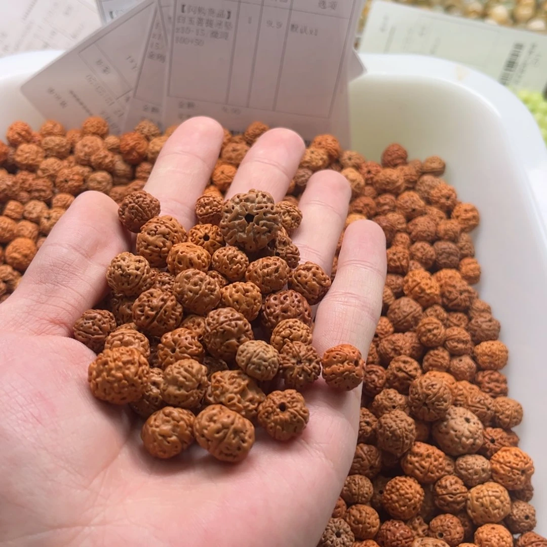 【闪购商品】白玉菩提吊坠珠*姐z10-15/锅底金刚