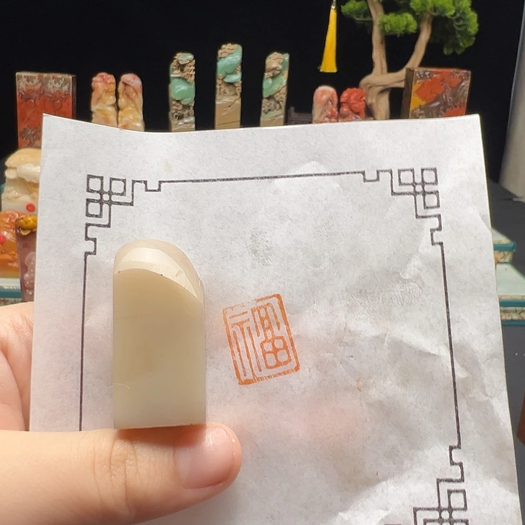 j***j寿山石印石手工制作