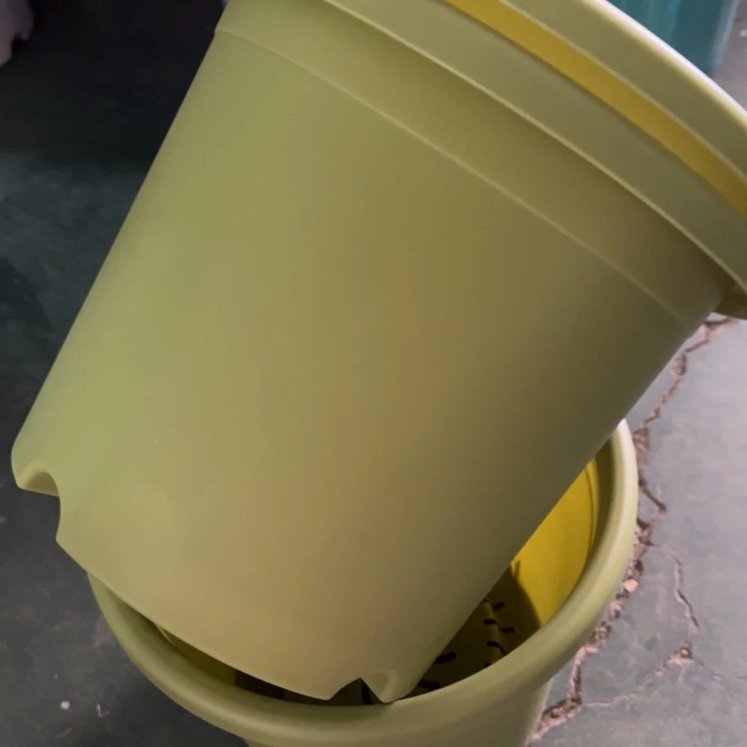 树脂四季盆5#无拖果绿微瑕6