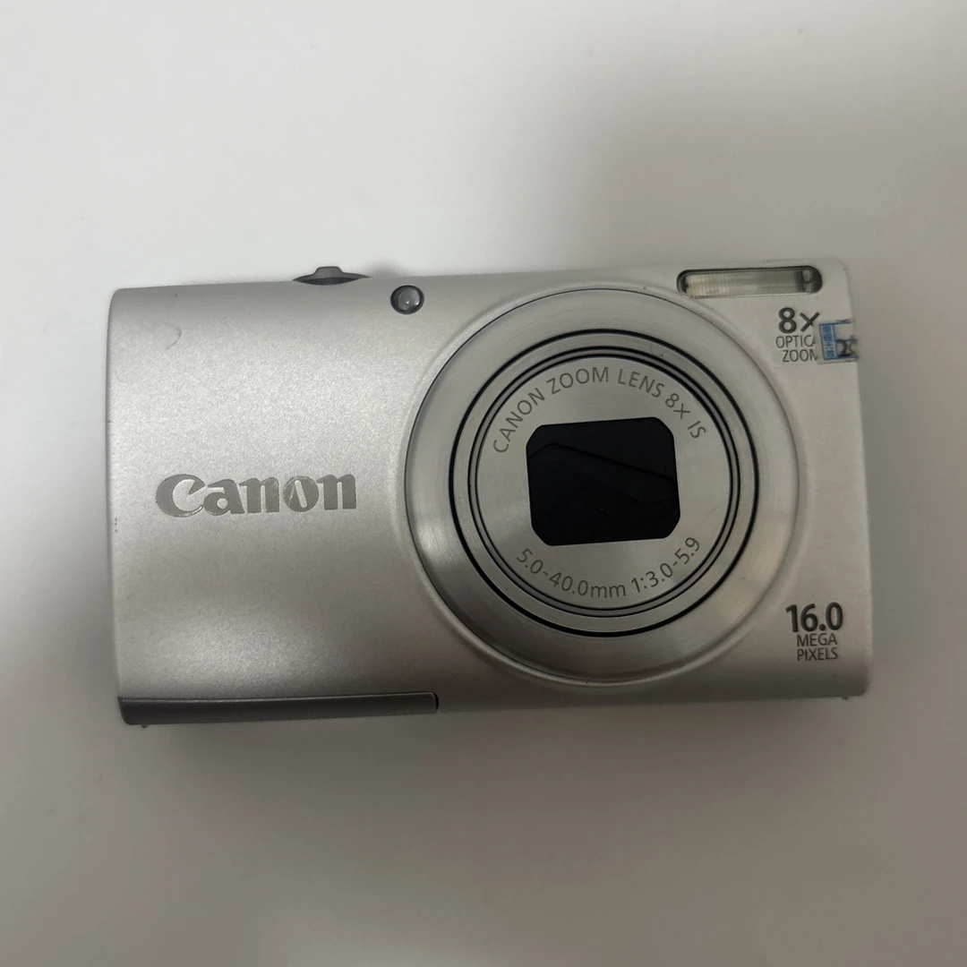 9新 Canon/佳能 a4000银色1600w像素8倍小长焦热门ccd带配件