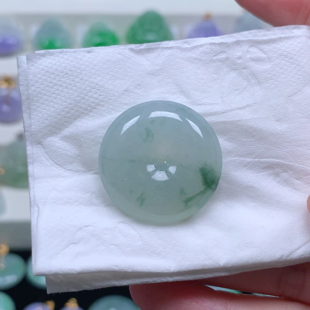 翡翠未镶嵌颈饰翡翠吊坠