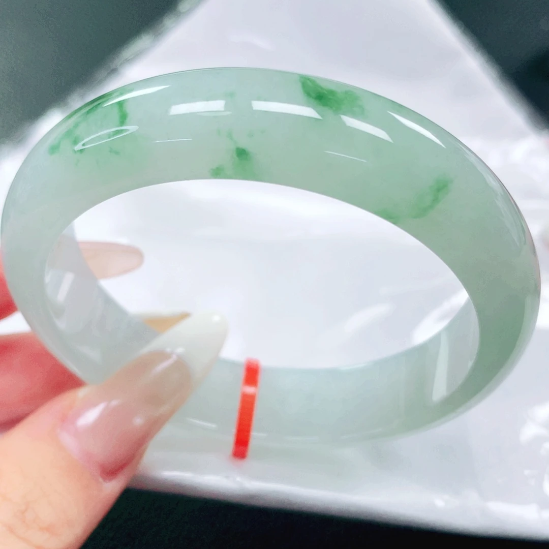 翡翠未镶嵌手镯55