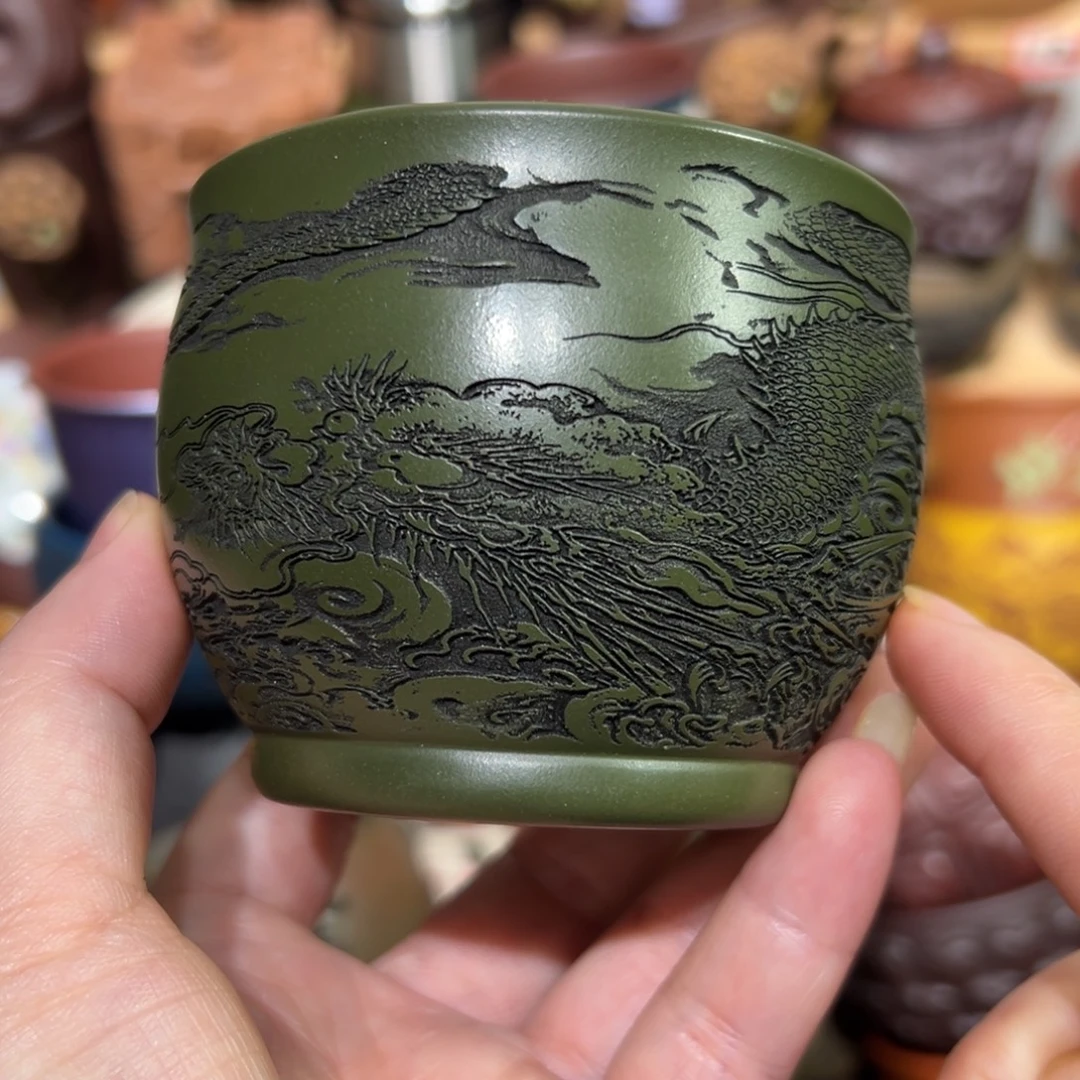 茶杯紫砂宜兴紫砂主人杯