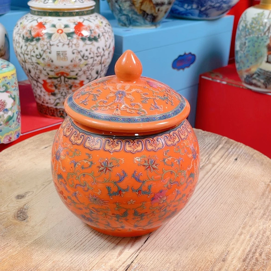 【闪购商品】罐陶瓷茶叶罐密封罐