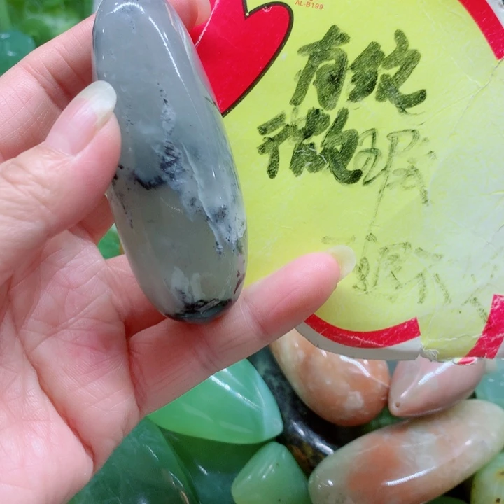 蛇纹石玉未镶嵌手把件