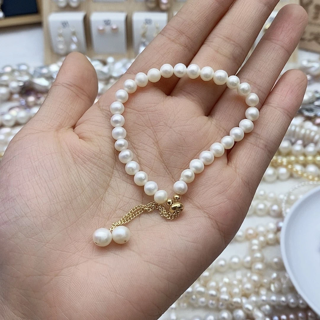 淡水珍珠手绳未镶嵌