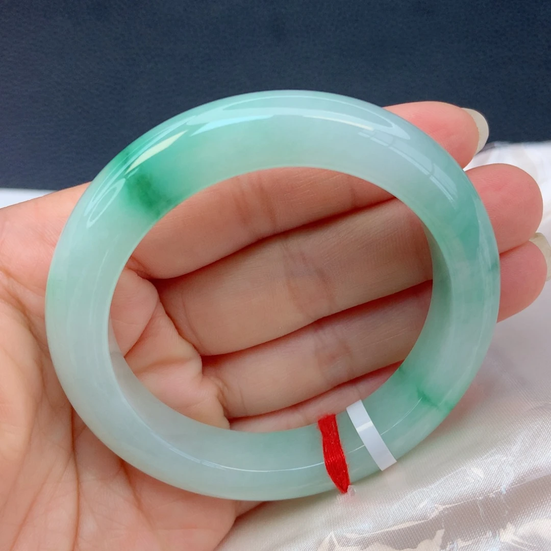 未镶嵌手镯翡翠53圈