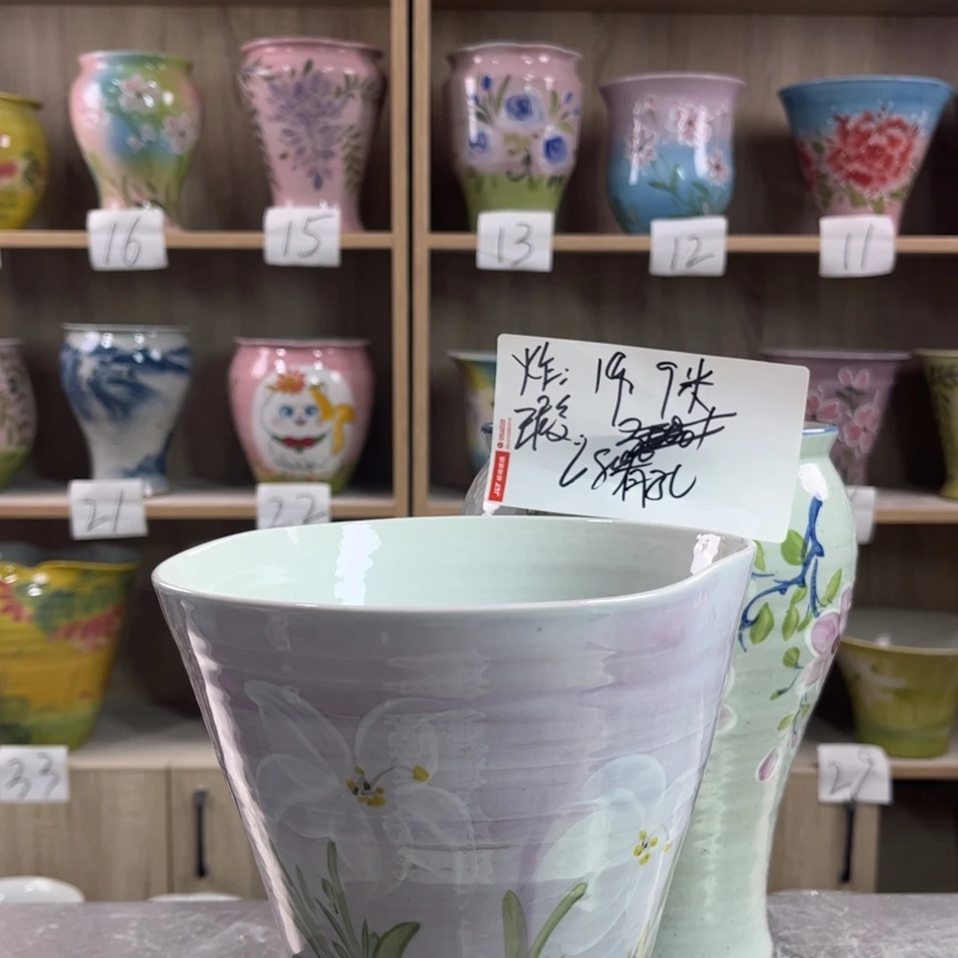 景德镇陶瓷花盆花盆