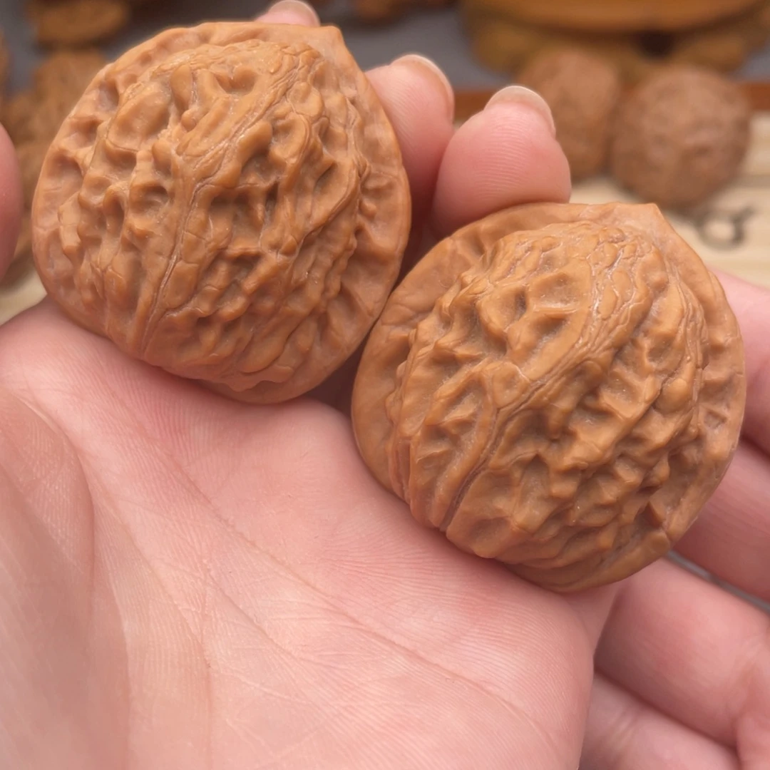 文玩核桃把件大红袍39