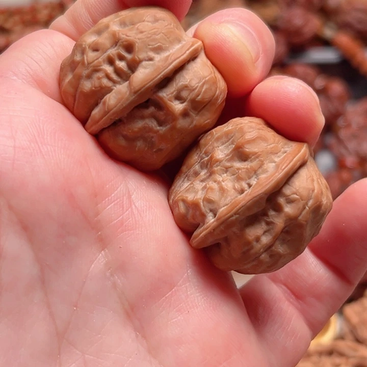 把件文玩核桃27尺寸水晶蛤蟆