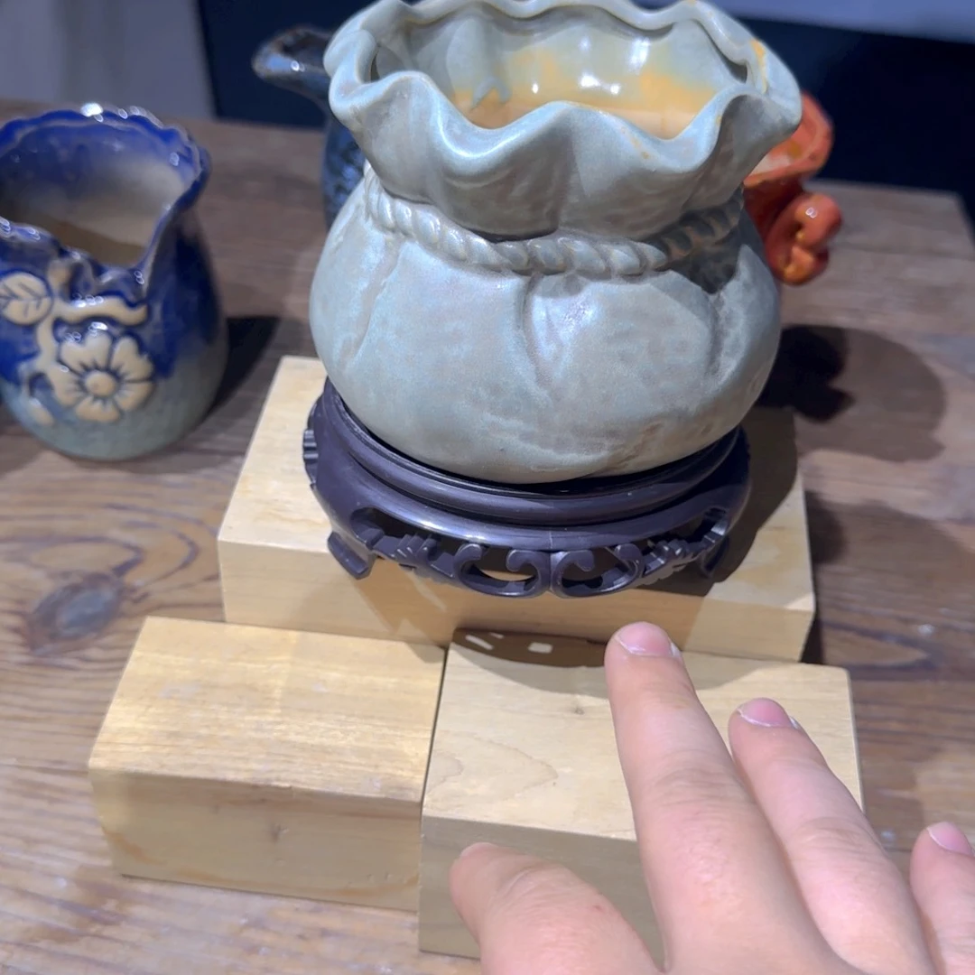 紫砂花盆粗陶盆醋