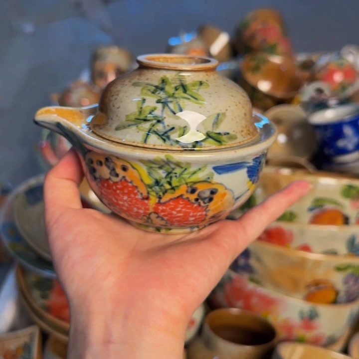 瓷片景德镇陶瓷手工手绘