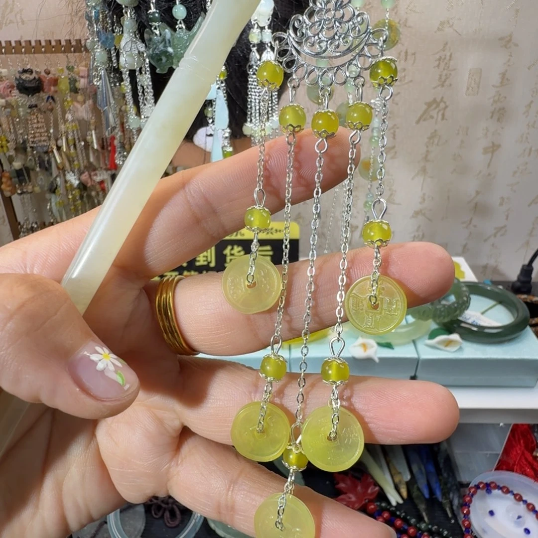 岫玉未镶嵌发簪福利款