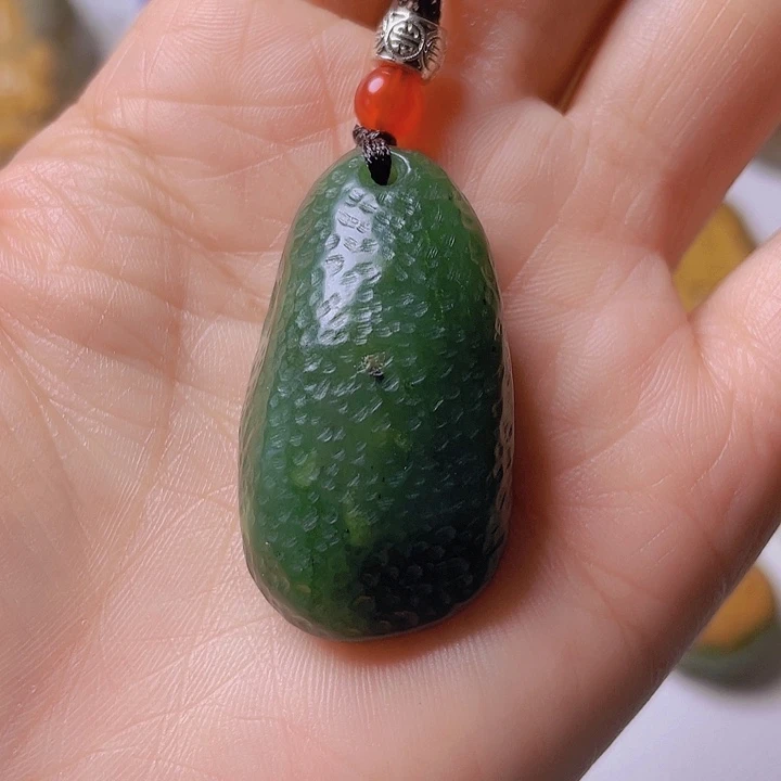 和田玉挂件未镶嵌平