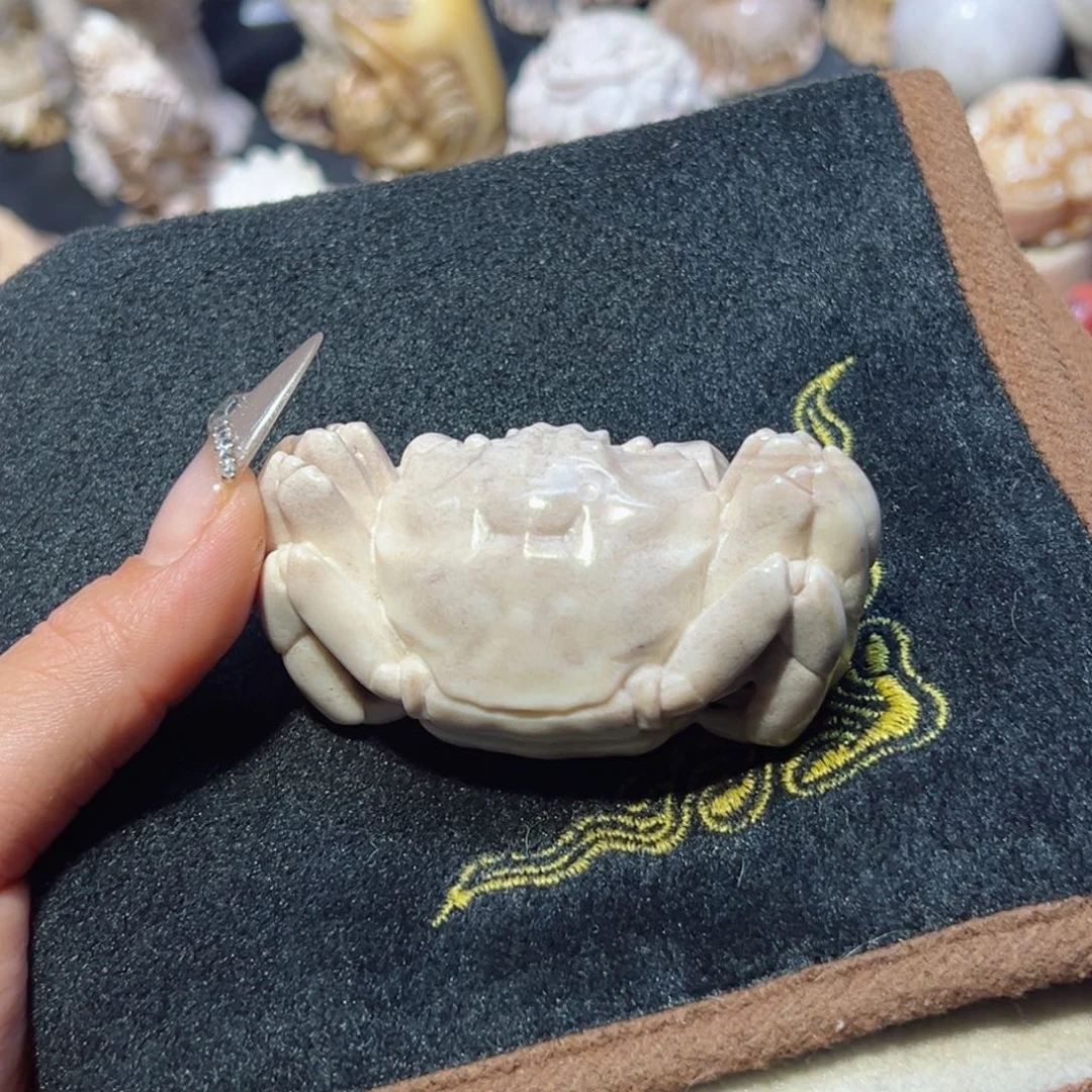 鹿骨把件顽*鹿骨鹿角