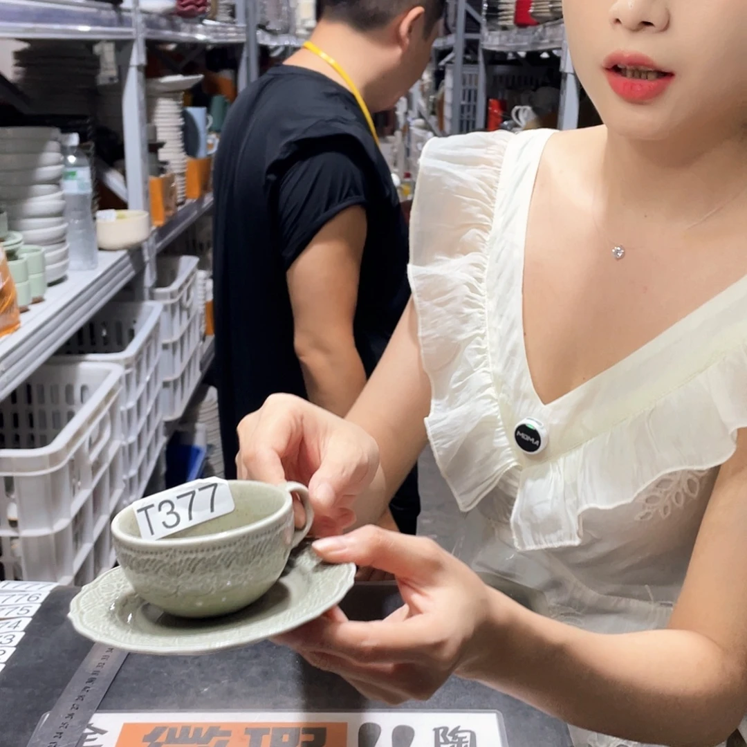 瓷片377         6杯6碟