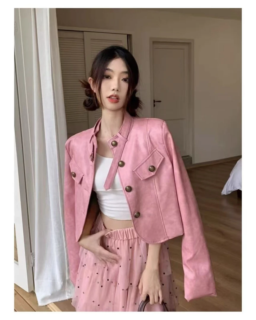 【YZ•衣系列】NN870-时尚女装设计感外套短款休闲