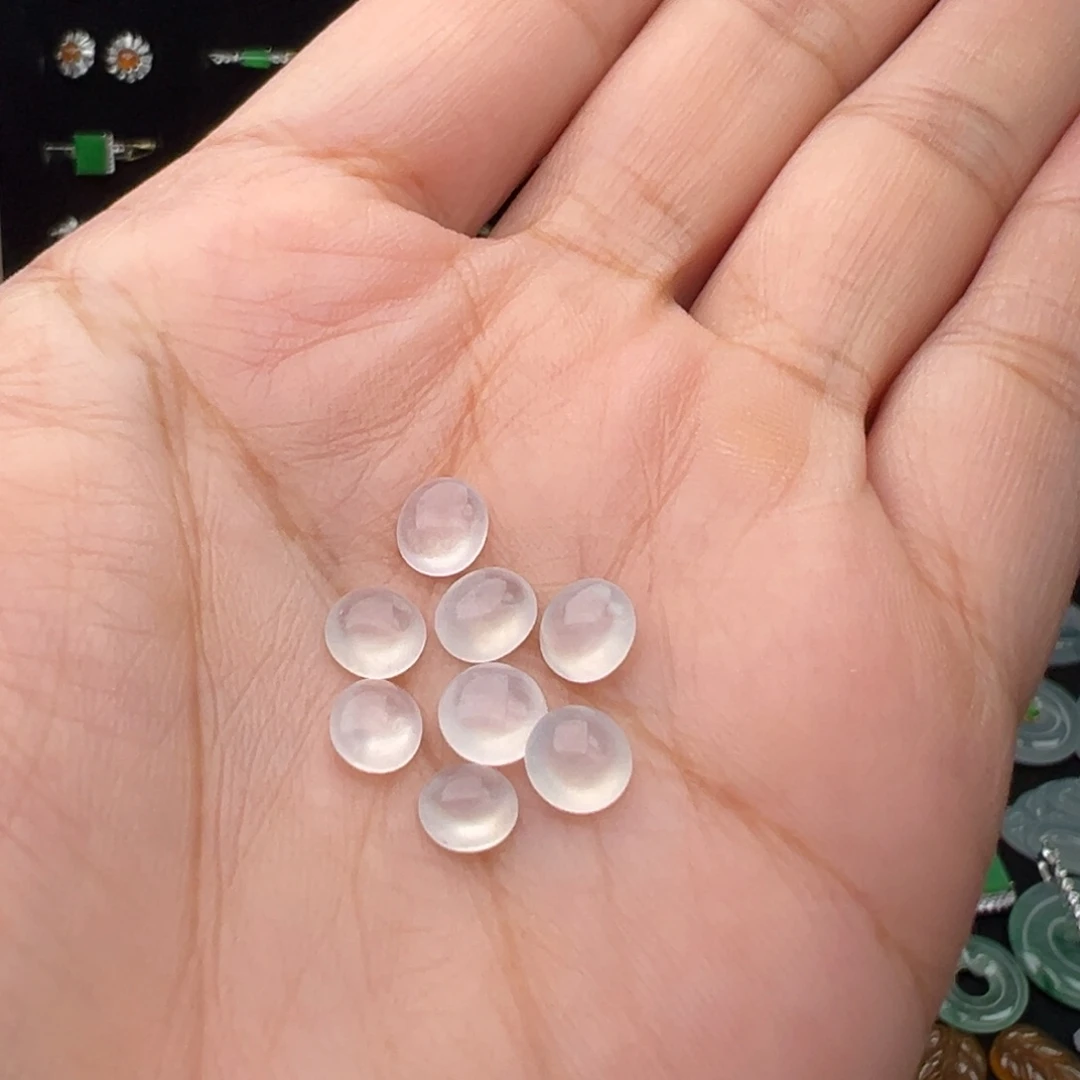 翡翠未镶嵌颈饰蛋5.8