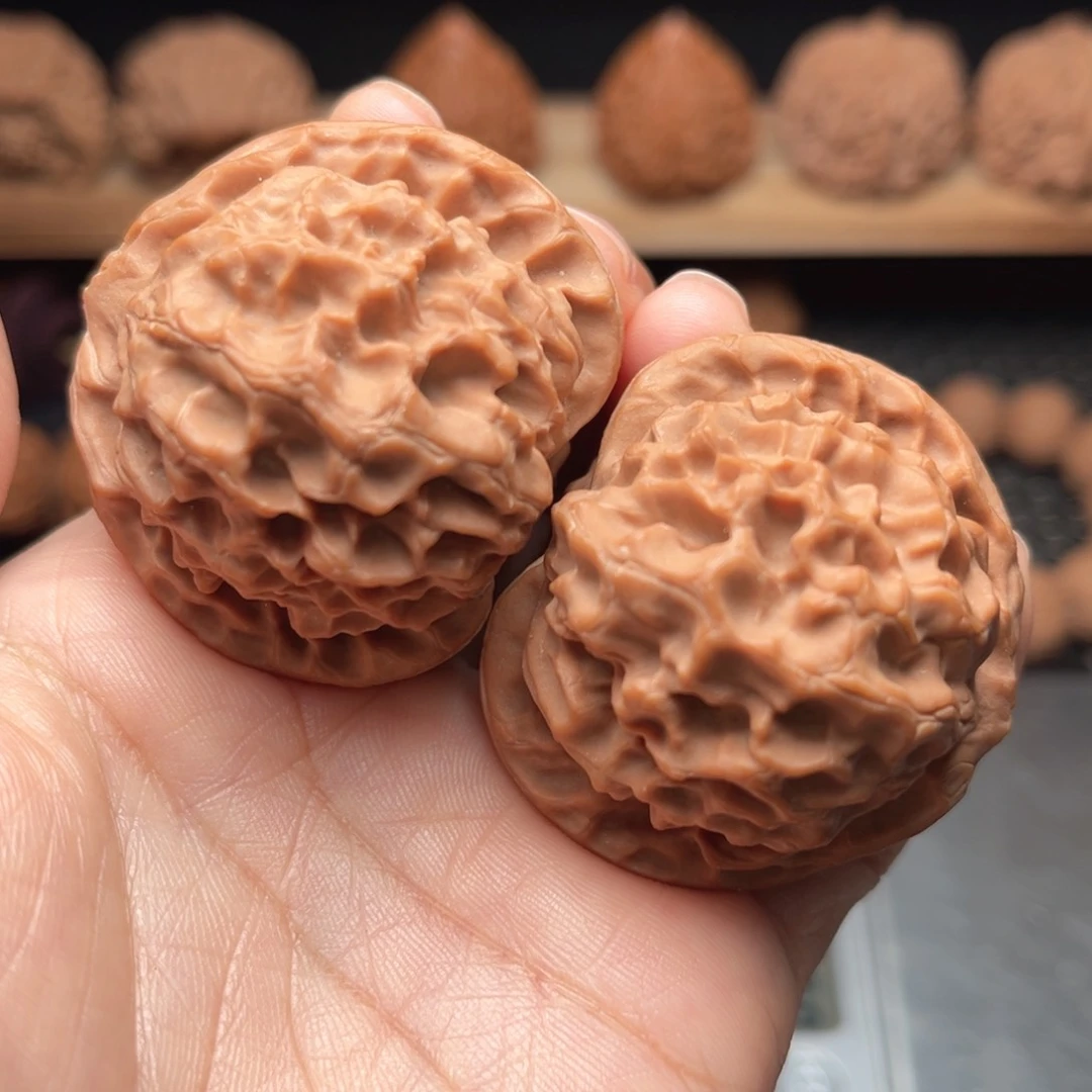 ?****?文玩核桃手把件龙鳞43