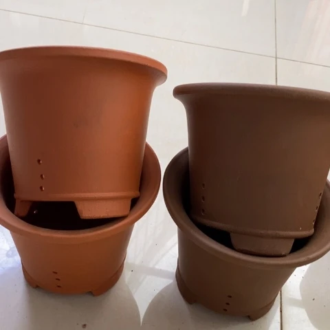 粗陶红陶绿植花盆877