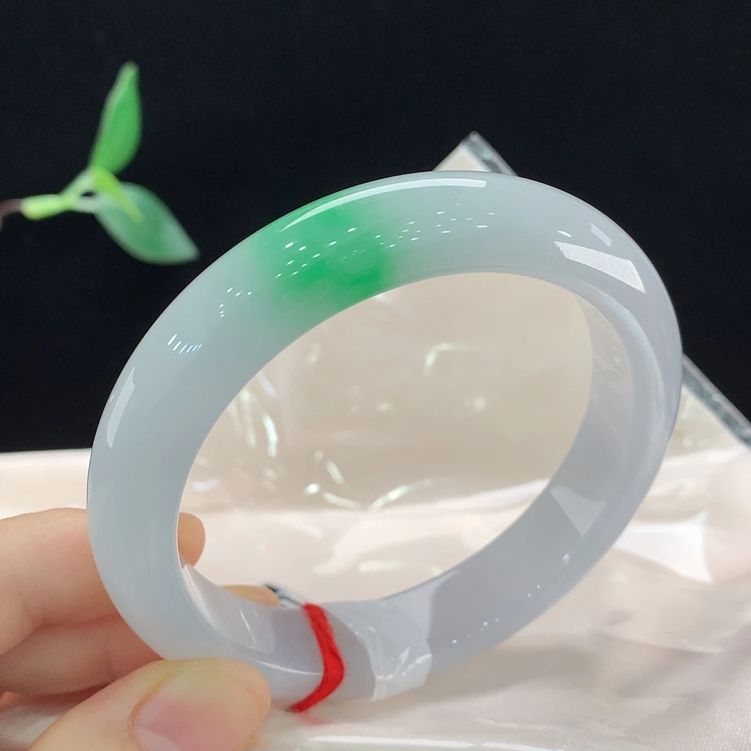 翡翠未镶嵌手镯0354