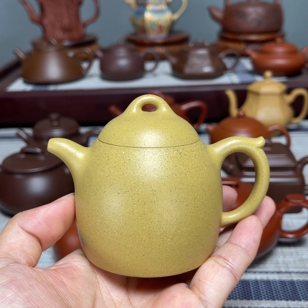 我***爱茶壶紫砂全手工制作150cc