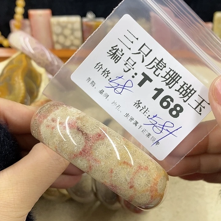 硅化珊瑚（珊瑚玉）1未镶嵌中*