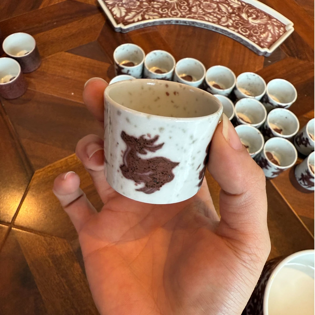 【9.27张总感恩专场】福禄杯福禄常伴景秀雲廬撒蓝直口杯