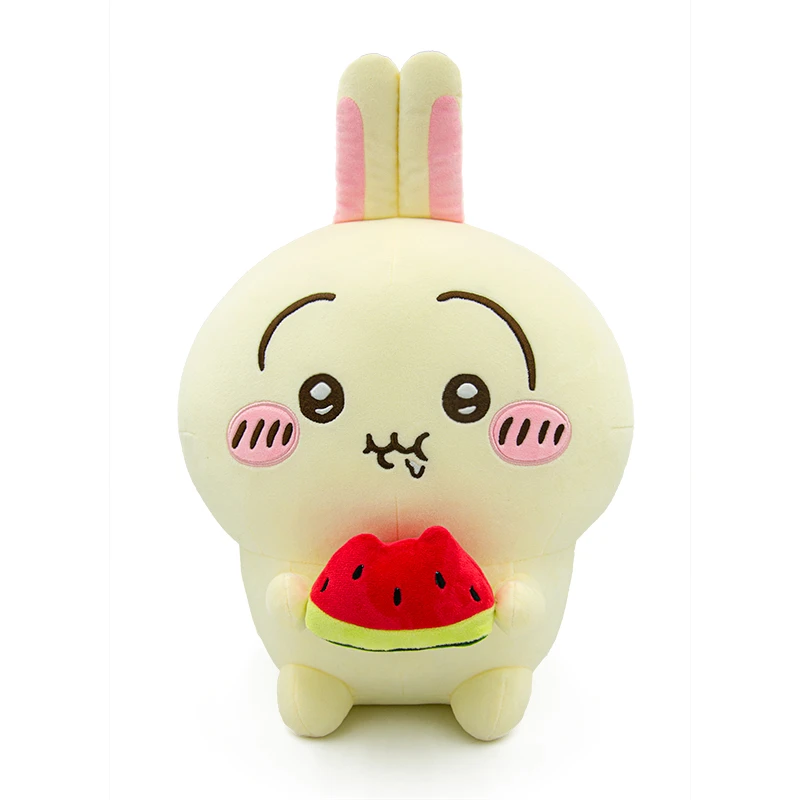 【现货现发】名创优品长亿Chiikawa西瓜系列毛绒公仔玩偶乌萨奇玩具