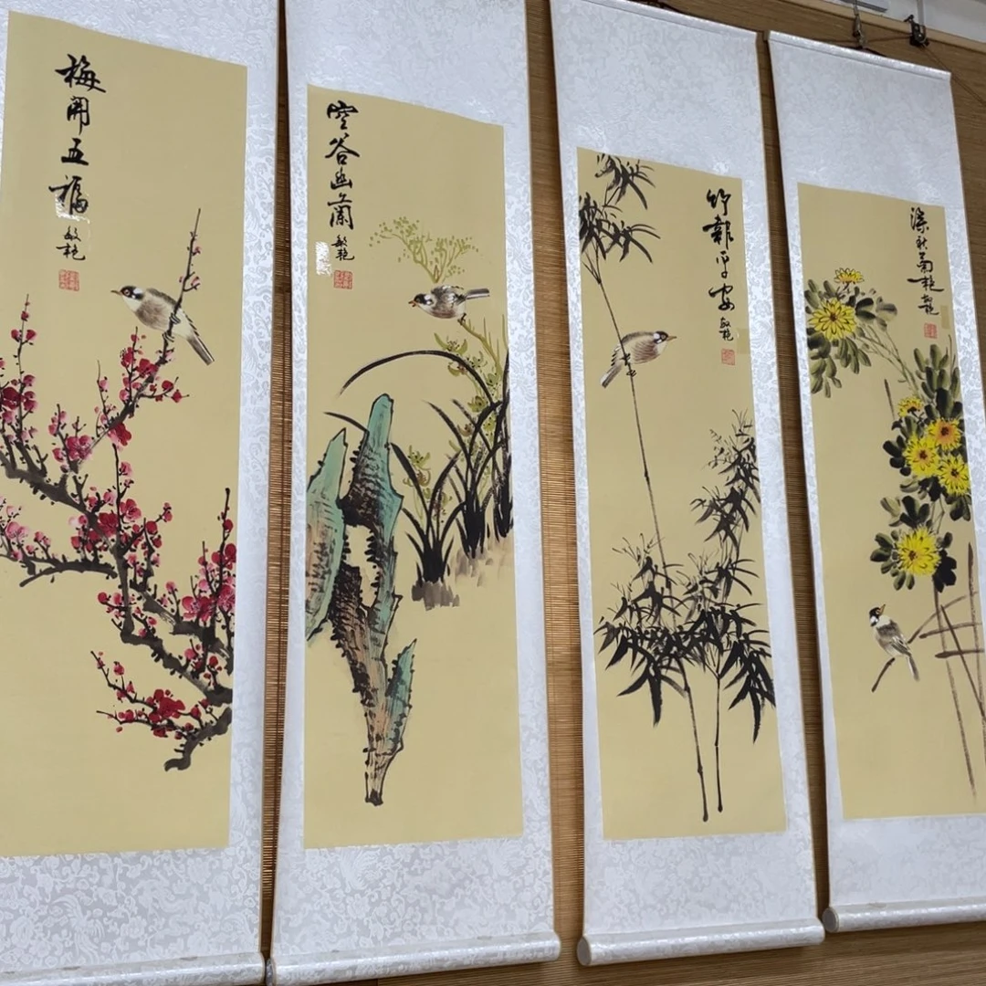 国画老师手绘带运险w
