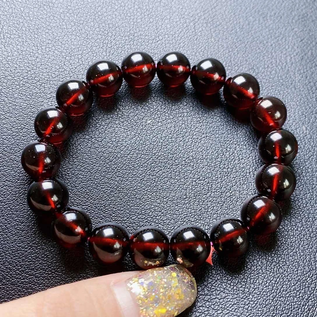 石榴石手链未镶嵌10单圈