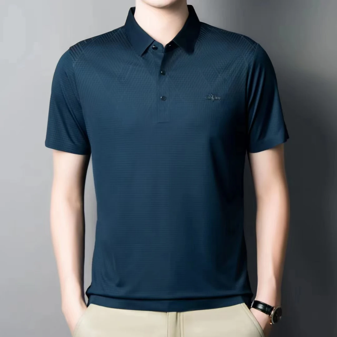 男士商务休闲polo衫3820-A433