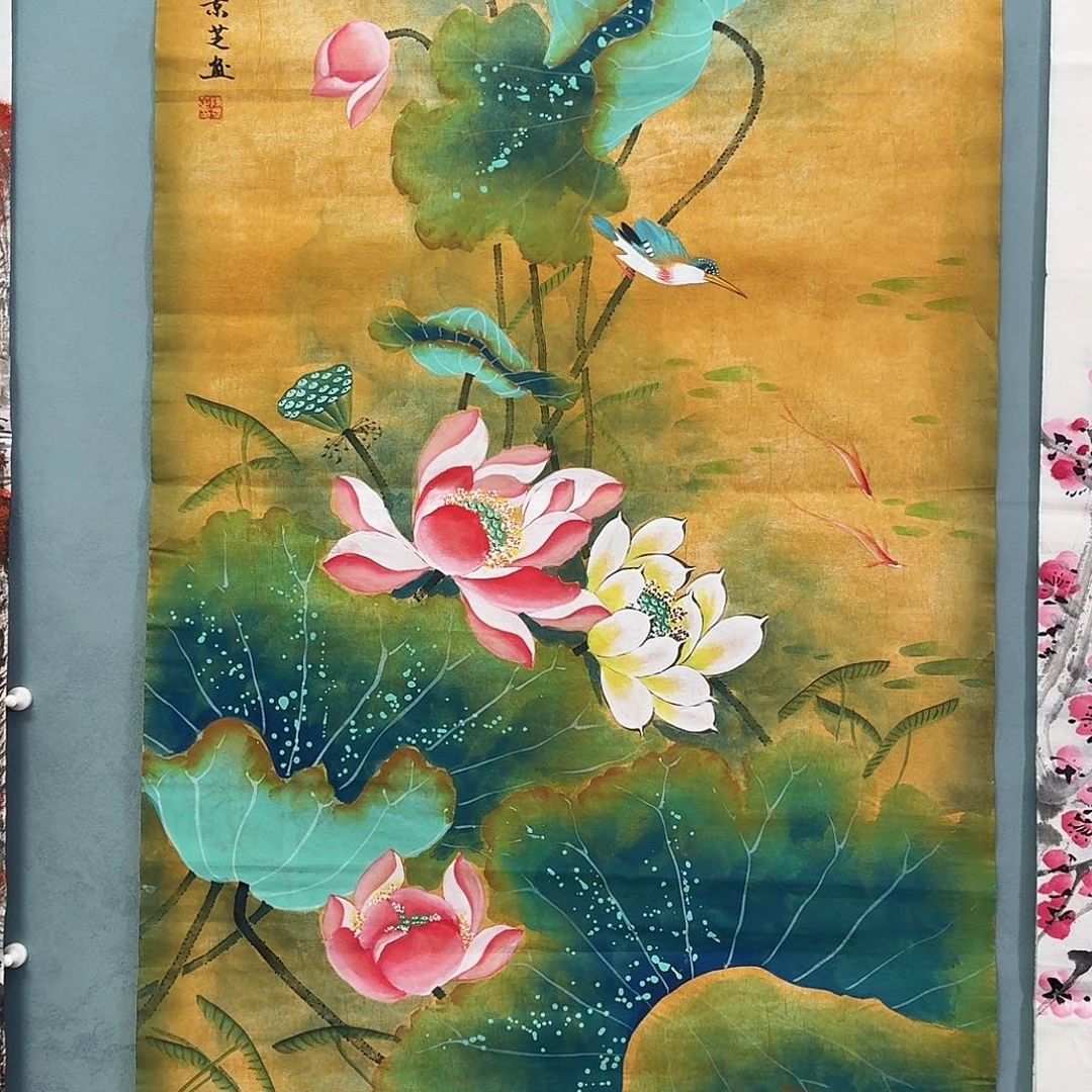 纯手绘国画作品作品