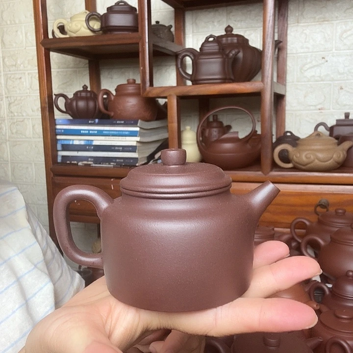 茶壶紫砂德钟200cc半手工