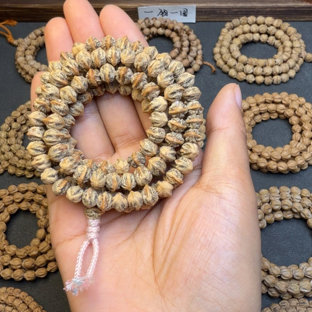 吊坠柏香籽/百香籽【雀峰】黄牙横打