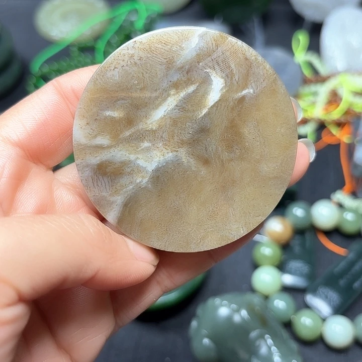 和田玉珠宝半成品未镶嵌