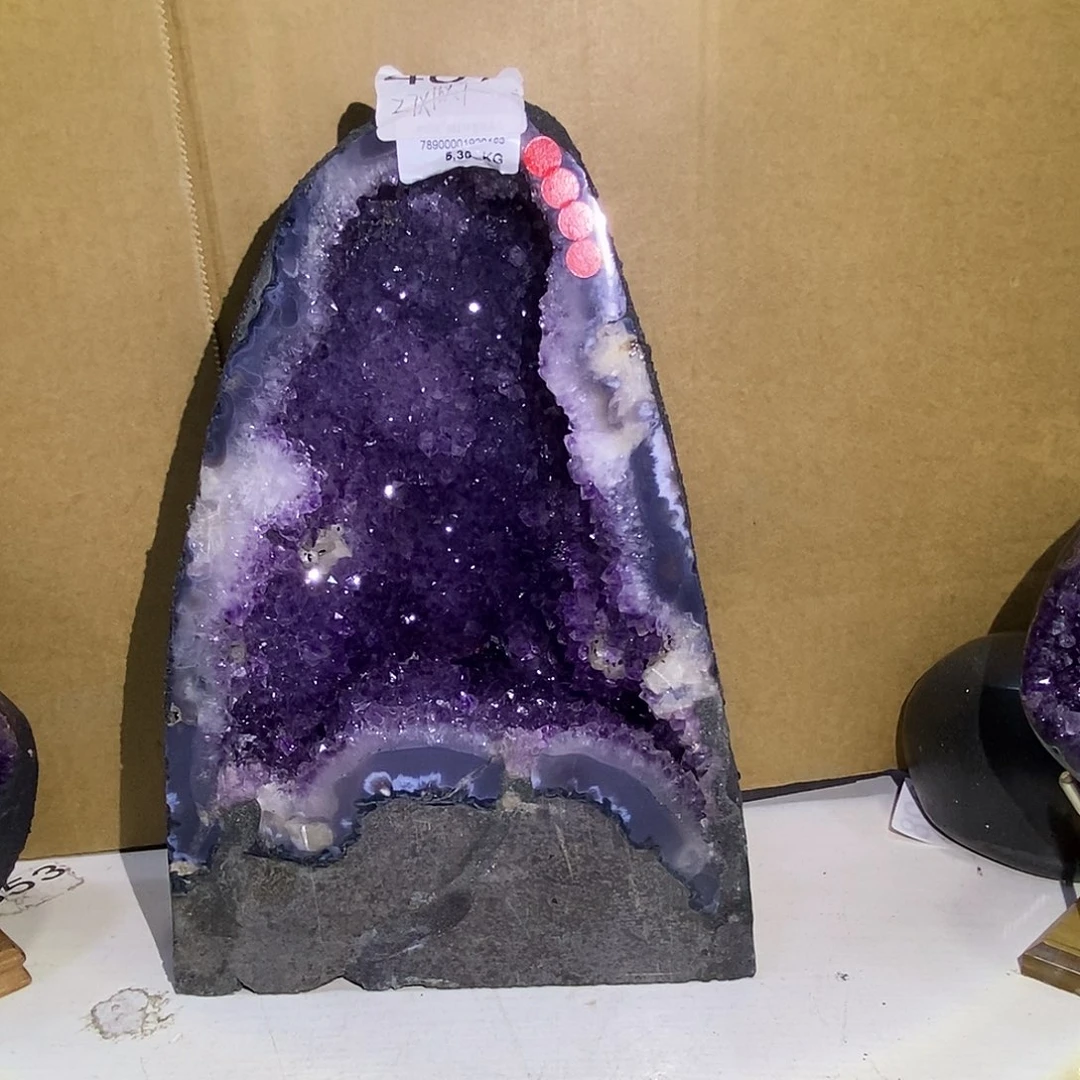 珠宝半成品紫晶未镶嵌467