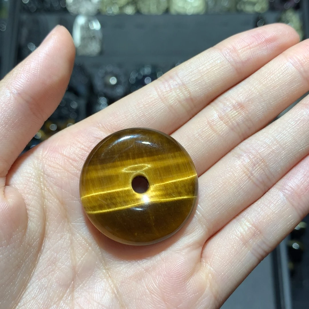 木变石（虎睛石）未镶嵌吊坠(赠链)一***蛋