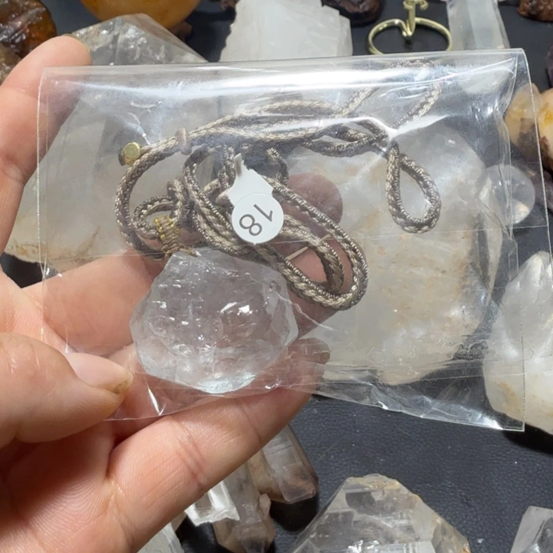 合***一水晶珠宝半成品未镶嵌