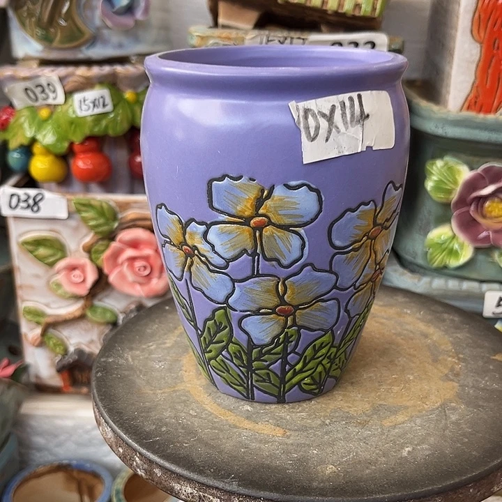 粗陶材质多肉花盆