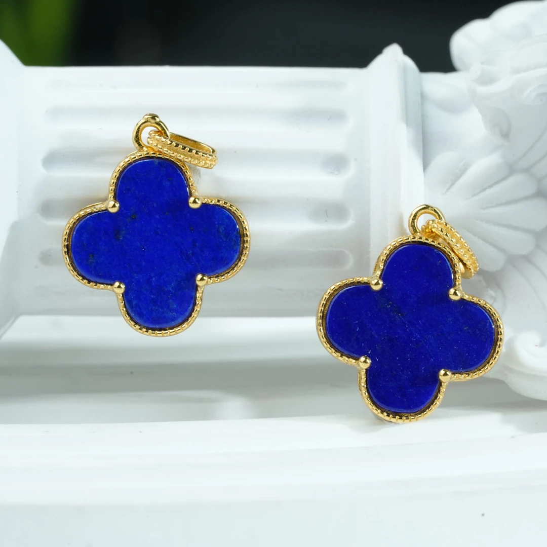 【小北好物】S925银青金石吊坠约14*14mm【多样性发一】QL01X1415