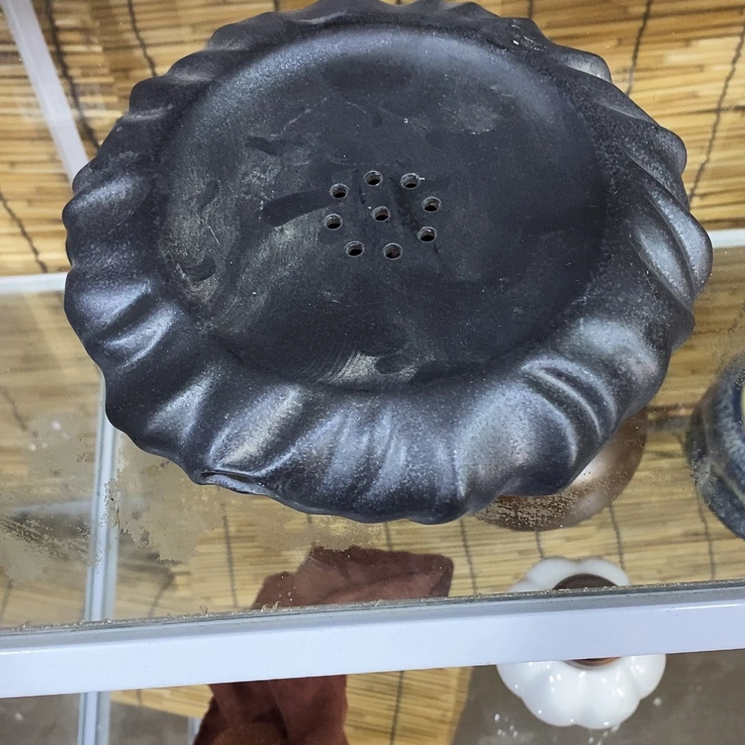 粗陶志野柴烧茶器