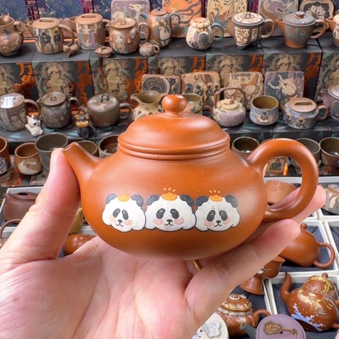 茶壶紫砂150cc原矿精工半手