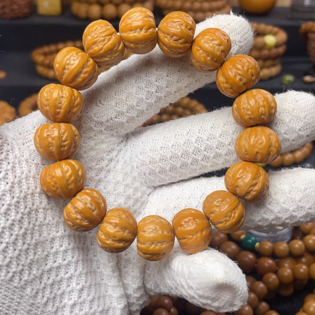 猴头核桃手串，猴头