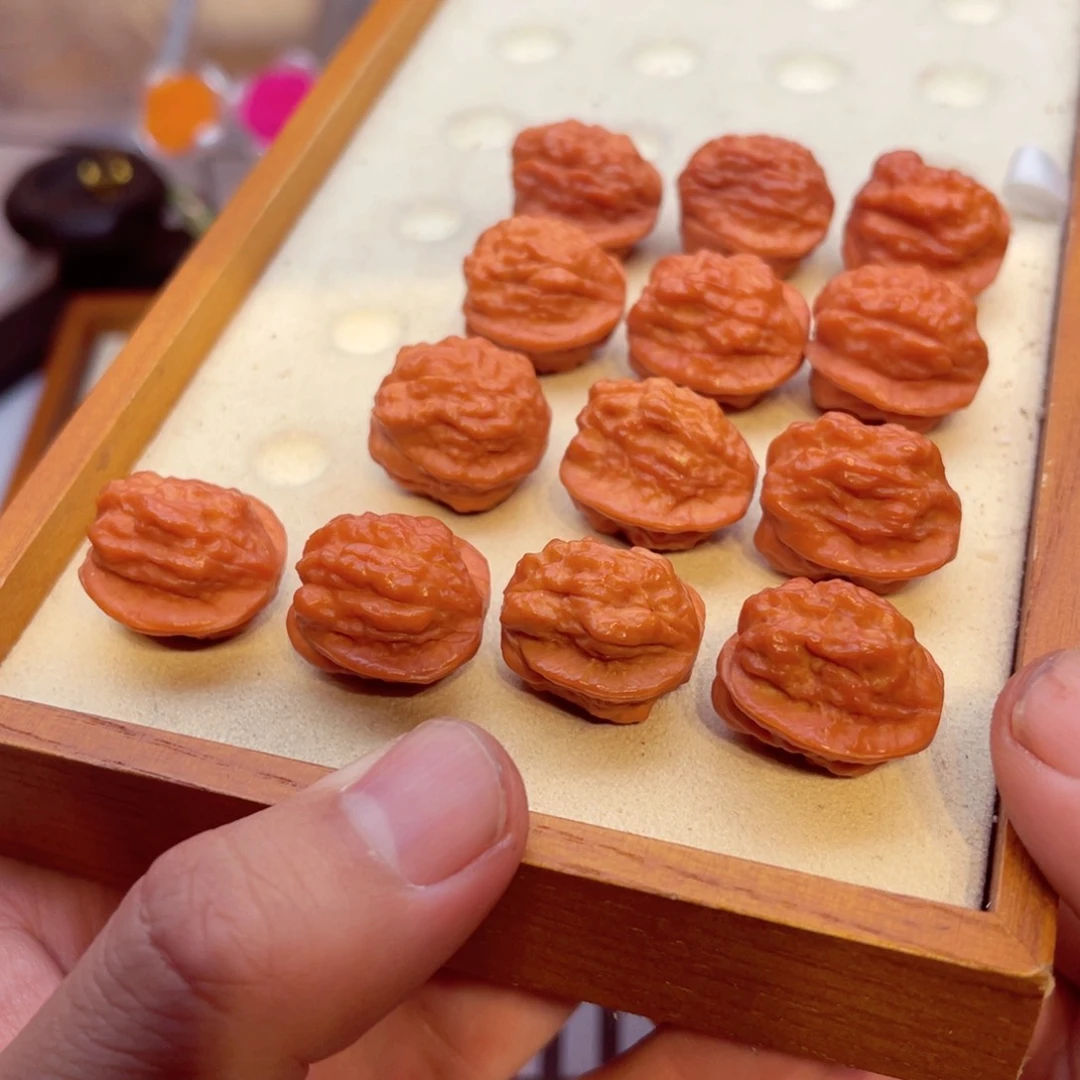 文玩核桃手串蛤蟆头