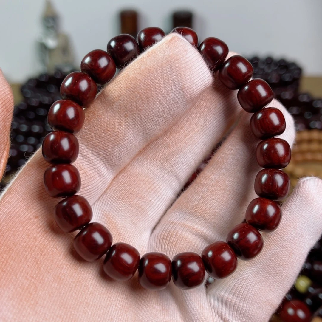 小叶紫檀手串/手链9/10老型高油润鳞底细金星