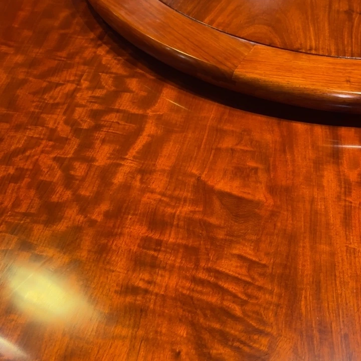 宝***骐案台花梨木类缅甸花梨木圆餐桌158实际付款金额